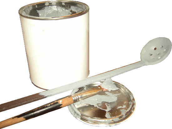 Refractory Paint Microcollid 400 - ladles, skimmers 1Kg Tin